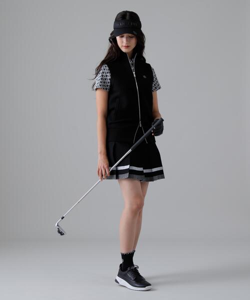 St ANDREWS(セントアンドリュース)の「【St ANDREWS】16Gダブルジャガードスカート (WOMENS)(スカート・レディース・ホワイト/ブラック・L/M/S)」の6枚目の写真