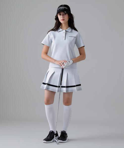 セール】【St ANDREWS】16Gダブルジャガードスカート (WOMENS