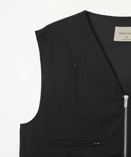 styles(スタイルス)の「WALK IN PARIS MANCHES NOIRE LE VESTE SANS(ベスト・メンズ・ブラック・M)」の3枚目の写真