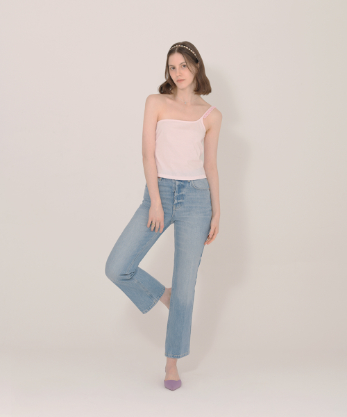 ICE GARDEN A.508(アイス ガーデン エイオーゴンパル)の「Lace Trimming One Shoulder Camisole(Tシャツ/カットソー・レディース・その他・S/M)」の3枚目の写真