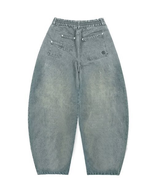 XTONZ（エクストーンズ）の「XP172 ビッグワイドバルーンデニムパンツ (ブルー)（デニムパンツ・レディース・その他・SMALL/MEDIUM/LARGE）」の17枚目の写真