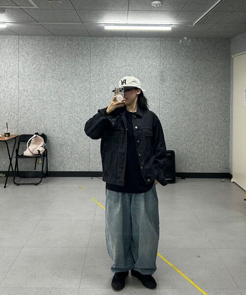 XTONZ（エクストーンズ）の「XP172 ビッグワイドバルーンデニムパンツ (ブルー)（デニムパンツ・レディース・その他・SMALL/MEDIUM/LARGE）」の21枚目の写真
