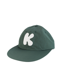KITRAVEL（キートラベル）の「Kロゴナイロン8パネルキャップグリーン（キャップ）」