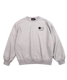 [EZwithPIECE] DAISY SWEATSHIRTS (GREY)