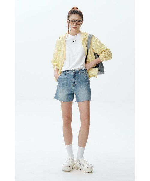 SIYAZU(シヤジュ)の「SIJN6073 90sヴィンテージデニムショートパンツ_Medium blue(デニムパンツ・レディース・その他・L/M/S)」の4枚目の写真