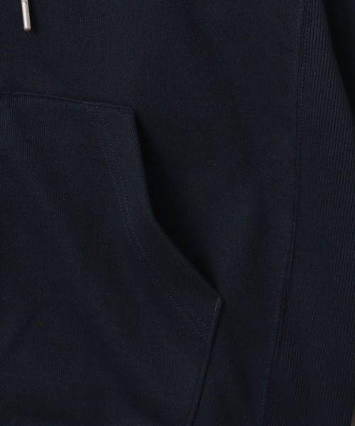 THE NORTH FACE(ザノースフェイス)の「THE NORTH FACE Square Logo Full Zip / ザ ノース フェイス スクエア ロゴ フル ジップ フーディー(パーカー・メンズ・ネイビー/グレー・S/M/L/XL/XXL)」の6枚目の写真