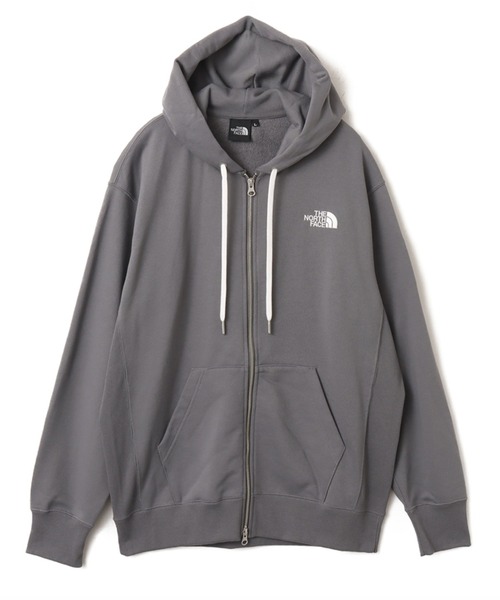 THE NORTH FACE(ザノースフェイス)の「THE NORTH FACE Square Logo Full Zip / ザ ノース フェイス スクエア ロゴ フル ジップ フーディー(パーカー・メンズ・ネイビー/グレー・S/M/L/XL/XXL)」の11枚目の写真