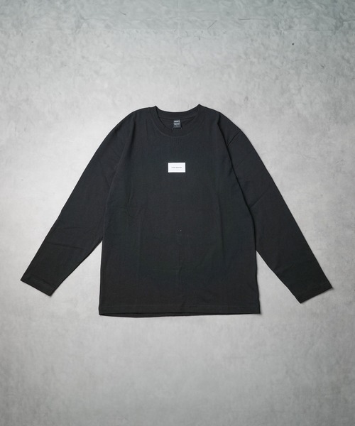 B.I.D.(ビーアイディー)の「《プリントロングスリーブTシャツ(STAY AROUND)》(Tシャツ/カットソー・メンズ・ホワイト/ブラック/チャコールグレー・MEDIUM)」の2枚目の写真