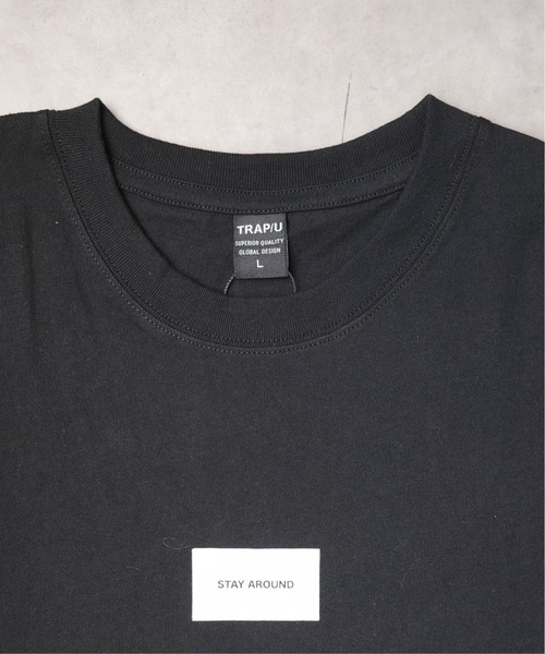 B.I.D.(ビーアイディー)の「《プリントロングスリーブTシャツ(STAY AROUND)》(Tシャツ/カットソー・メンズ・ホワイト/ブラック/チャコールグレー・MEDIUM)」の4枚目の写真