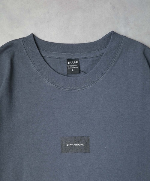 B.I.D.(ビーアイディー)の「《プリントロングスリーブTシャツ(STAY AROUND)》(Tシャツ/カットソー・メンズ・ホワイト/ブラック/チャコールグレー・MEDIUM)」の10枚目の写真
