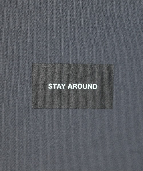 B.I.D.(ビーアイディー)の「《プリントロングスリーブTシャツ(STAY AROUND)》(Tシャツ/カットソー・メンズ・ホワイト/ブラック/チャコールグレー・MEDIUM)」の11枚目の写真