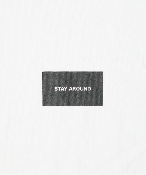 B.I.D.(ビーアイディー)の「《プリントロングスリーブTシャツ(STAY AROUND)》(Tシャツ/カットソー・メンズ・ホワイト/ブラック/チャコールグレー・MEDIUM)」の17枚目の写真