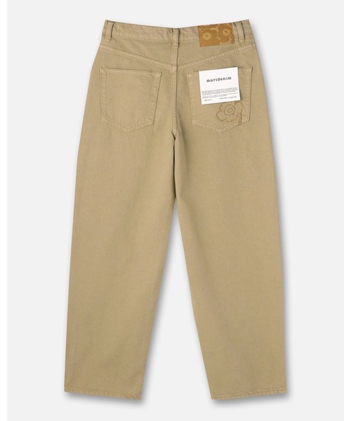marimekko(マリメッコ)の「【Maridenim】Unikko / Barrel pants(チノパンツ・レディース・モカ・32/42/40/38/36/34)」の5枚目の写真
