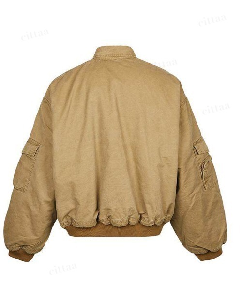 Dalfwin（ダールフィン）の「韓国ファッション ボリューム袖ワークブルゾン（ブルゾン・レディース・ブラウン系・FREE）」の22枚目の写真