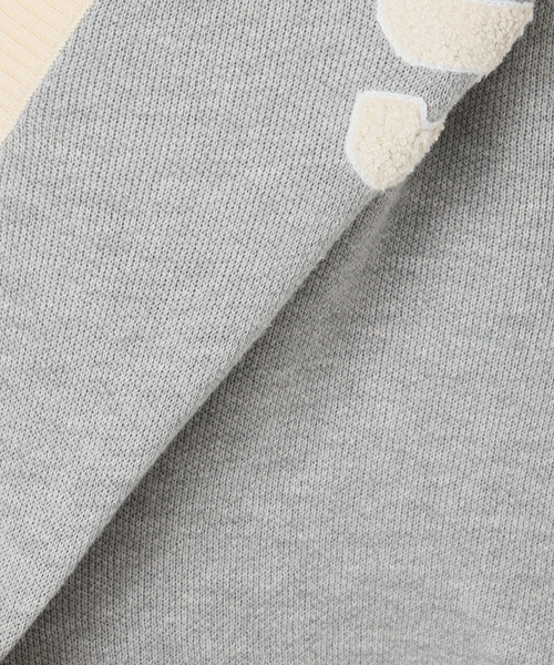 SLOBE IENA（スローブイエナ）の「サガラ刺繍レタードベスト（ベスト・レディース・ベージュ/チャコールグレー・FREE）」の10枚目の写真