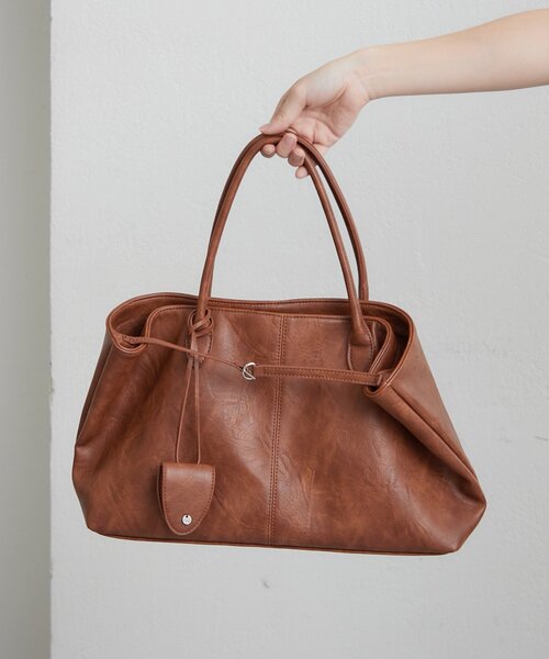 mystic(ミスティック)の「ベルト付きマルチBAG(トートバッグ・レディース・ブラウン/キャメル・ONE SIZE)」の20枚目の写真