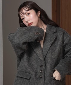 SHORT COMPACT DOUBLE コート（ピーコート）｜LAGUA GEM（ラグアジェム