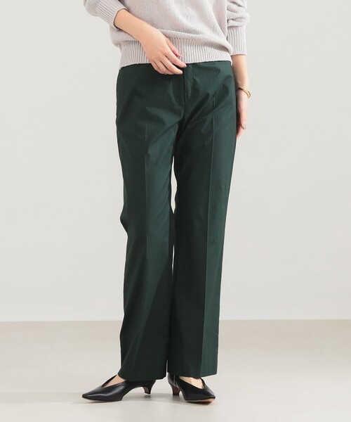 Demi-Luxe BEAMS（デミルクス ビームス）の「AK+1 / コットン ストレッチ パンツ（その他パンツ・レディース・ブラウン/ダークグリーン・38/36）」の11枚目の写真