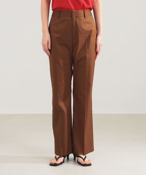 Demi-Luxe BEAMS（デミルクス ビームス）の「AK+1 / コットン ストレッチ パンツ（その他パンツ・レディース・ブラウン/ダークグリーン・38/36）」の13枚目の写真
