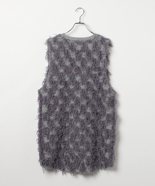 LEPSIM（レプシィム）の「フリンジWZIPベストチュニック　640632（ベスト・レディース・ブラウン/グレー/アイボリー・FREE）」の13枚目の写真