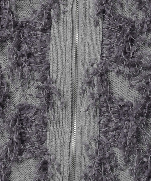 LEPSIM（レプシィム）の「フリンジWZIPベストチュニック　640632（ベスト・レディース・ブラウン/グレー/アイボリー・FREE）」の20枚目の写真