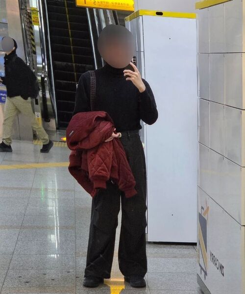 NOIRER(ノイア)の「カシミヤコットンタートルネック(ブラック)(ニット/セーター・メンズ・その他・48/50/52)」の10枚目の写真