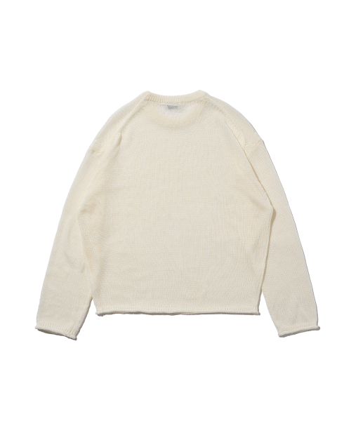 CARGOBROS FOR WOMAN(カーゴブロスフォーウィメン)の「ルーズパンチングサマー ニット (アイボリー)(ニット/セーター・レディース・その他・FREE)」の8枚目の写真