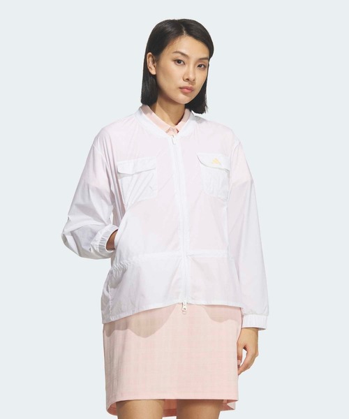 防風性フルジップ軽量ウインドジャケット【adidas Golf/アディダスゴルフ】