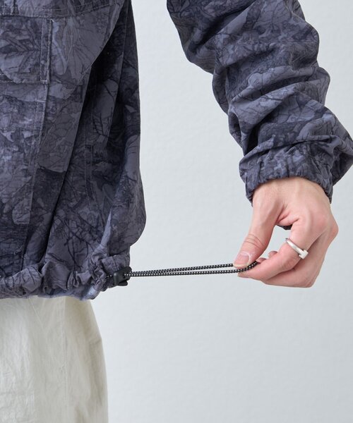 Franklin Climbing（フランクリンクライミング）の「【Franklin Climbing】撥水/ユニセックス/シティアクティブツリーカモアノラック（ナイロンジャケット・メンズ・ブラック/ネイビー・LARGE/MEDIUM）」の21枚目の写真