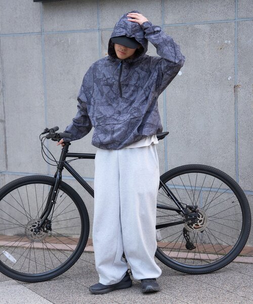 Franklin Climbing（フランクリンクライミング）の「【Franklin Climbing】撥水/ユニセックス/シティアクティブツリーカモアノラック（ナイロンジャケット・メンズ・ブラック/ネイビー・LARGE/MEDIUM）」の19枚目の写真