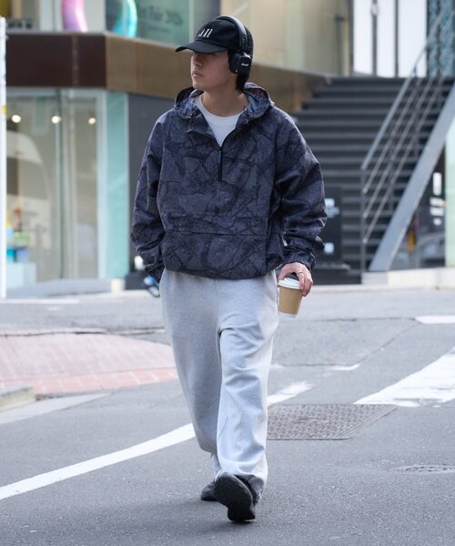 Franklin Climbing（フランクリンクライミング）の「【Franklin Climbing】撥水/ユニセックス/シティアクティブツリーカモアノラック（ナイロンジャケット・メンズ・ブラック/ネイビー・LARGE/MEDIUM）」の5枚目の写真