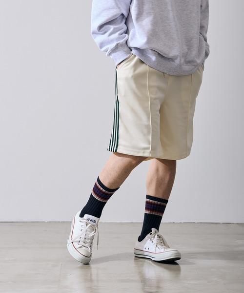 improves(インプローブス)の「ラインジャージ ハーフパンツ(その他パンツ・メンズ・ネイビー/ホワイト/ブラック・LARGE/MEDIUM/SMALL)」の6枚目の写真