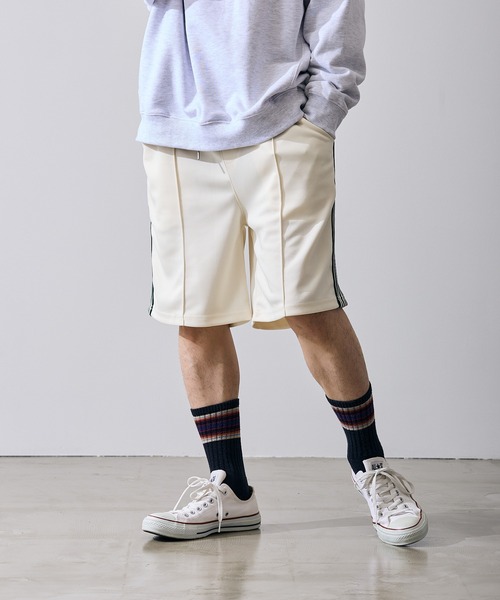 improves(インプローブス)の「ラインジャージ ハーフパンツ(その他パンツ・メンズ・ネイビー/ホワイト/ブラック・LARGE/MEDIUM/SMALL)」の8枚目の写真