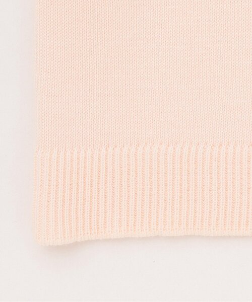 sense of wonder（センスオブワンダー）の「リボンインターシャカーディガン（カーディガン/ボレロ・キッズ・ピンク/オフホワイト・120-130cm/100-110cm/80-90cm）」の6枚目の写真