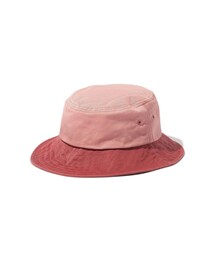 BEAMS PLUS | Long bill Bucket Hat 62 Twill Pigment Gradation Print(ハット)