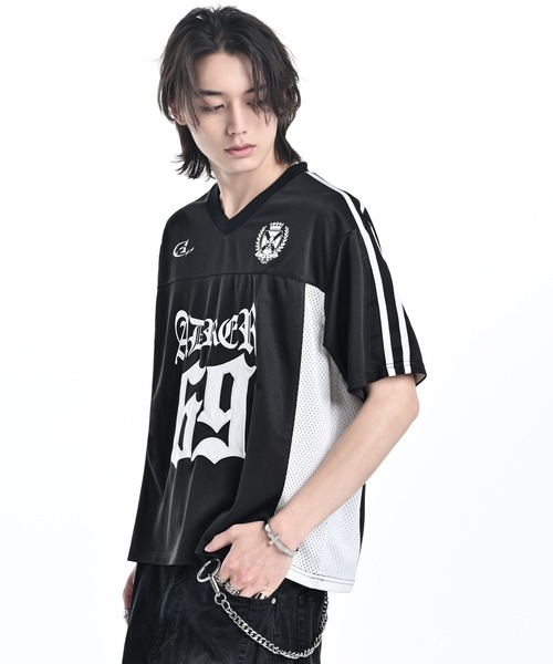 ADRER(アドラー)の「ADRER The Game T-shirt / アドラー ザ ゲーム Tシャツ(Tシャツ/カットソー・メンズ・ブラック/ホワイト・L/M/S/XS)」の11枚目の写真