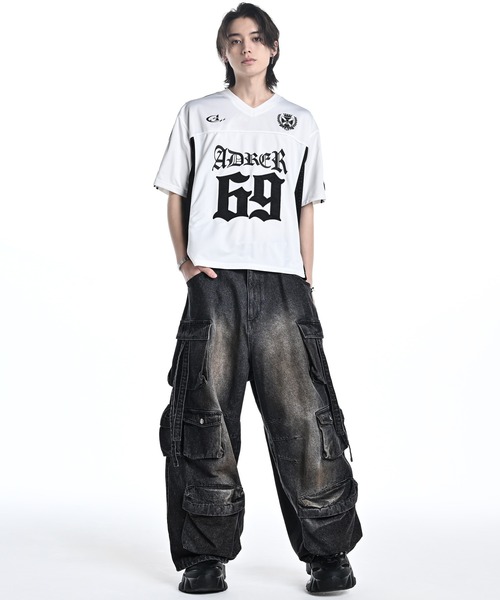 ADRER(アドラー)の「ADRER The Game T-shirt / アドラー ザ ゲーム Tシャツ(Tシャツ/カットソー・メンズ・ブラック/ホワイト・L/M/S/XS)」の16枚目の写真