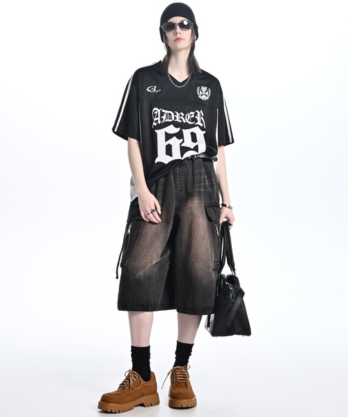 ADRER(アドラー)の「ADRER The Game T-shirt / アドラー ザ ゲーム Tシャツ(Tシャツ/カットソー・メンズ・ブラック/ホワイト・L/M/S/XS)」の19枚目の写真