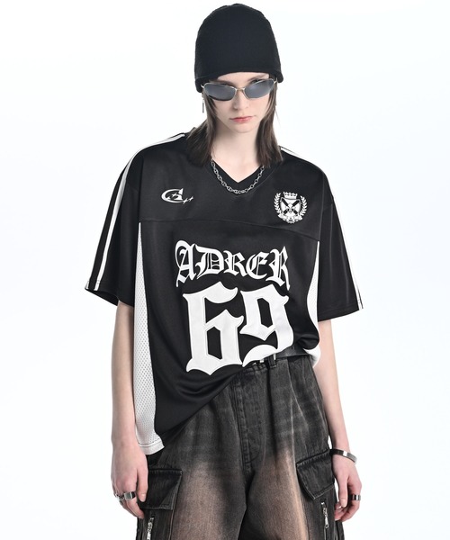 ADRER(アドラー)の「ADRER The Game T-shirt / アドラー ザ ゲーム Tシャツ(Tシャツ/カットソー・メンズ・ブラック/ホワイト・L/M/S/XS)」の17枚目の写真