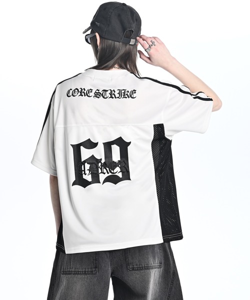 ADRER(アドラー)の「ADRER The Game T-shirt / アドラー ザ ゲーム Tシャツ(Tシャツ/カットソー・メンズ・ブラック/ホワイト・L/M/S/XS)」の8枚目の写真