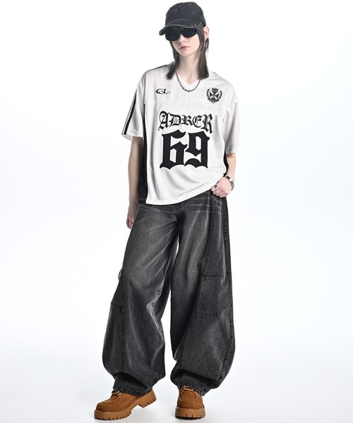 ADRER(アドラー)の「ADRER The Game T-shirt / アドラー ザ ゲーム Tシャツ(Tシャツ/カットソー・メンズ・ブラック/ホワイト・L/M/S/XS)」の9枚目の写真