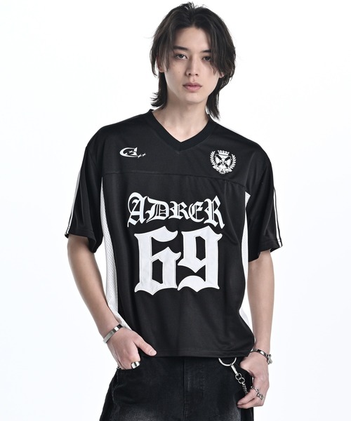 ADRER(アドラー)の「ADRER The Game T-shirt / アドラー ザ ゲーム Tシャツ(Tシャツ/カットソー・メンズ・ブラック/ホワイト・L/M/S/XS)」の10枚目の写真