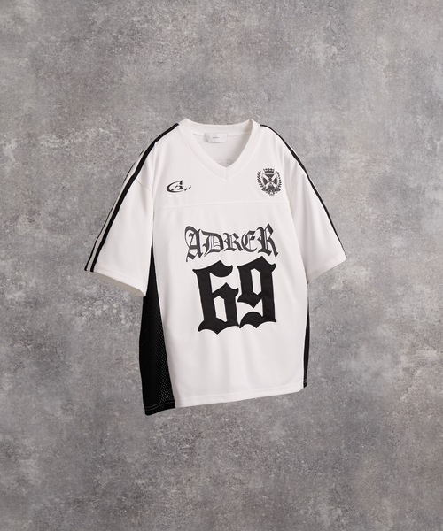 ADRER(アドラー)の「ADRER The Game T-shirt / アドラー ザ ゲーム Tシャツ(Tシャツ/カットソー・メンズ・ブラック/ホワイト・L/M/S/XS)」の6枚目の写真