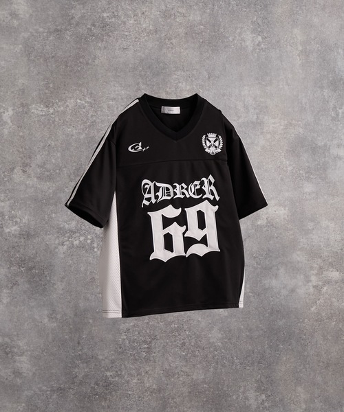 ADRER(アドラー)の「ADRER The Game T-shirt / アドラー ザ ゲーム Tシャツ(Tシャツ/カットソー・メンズ・ブラック/ホワイト・L/M/S/XS)」の3枚目の写真
