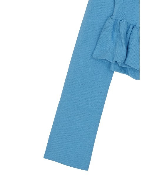 COMPACT BALLOON PEPLUM KNIT CARDIGAN（カーディガン/ボレロ）｜Ameri