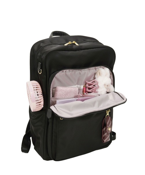 Jewelna Rose(ジュエルナローズ)の「【Jewelna Rose/ジュエルナローズ】 JBJ シスターズバッグ 25L スクールバッグ スクバ(バックパック/リュック・レディース・ブラック/グレー/ブラウン・FREE)」の6枚目の写真