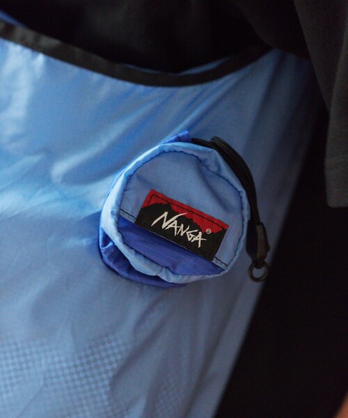 NANGA(ナンガ)の「NANGA × FREAK'S STORE/ナンガ × フリークスストア 別注 POCKETABLE SHOULDER BAG ポケッタブル ショルダーバッグ(ショルダーバッグ・メンズ・サックスブルー/ブラック/グレー/イエロー・ONE SIZE)」の21枚目の写真