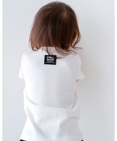 CHEEK ROOM（チークルーム）の「チークルーム 信号スパンコール Tシャツ（Tシャツ/カットソー・キッズ・ピンク/ブルー/オフホワイト・130cm/120cm/110cm/100cm/90cm/80ｃｍ）」の7枚目の写真
