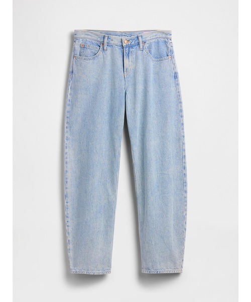 GAP(ギャップ)の「ローライズ ウルトラソフト バレルデニム(デニムパンツ・レディース・ブルー・29/27/30/28/26/23/24/25)」の5枚目の写真