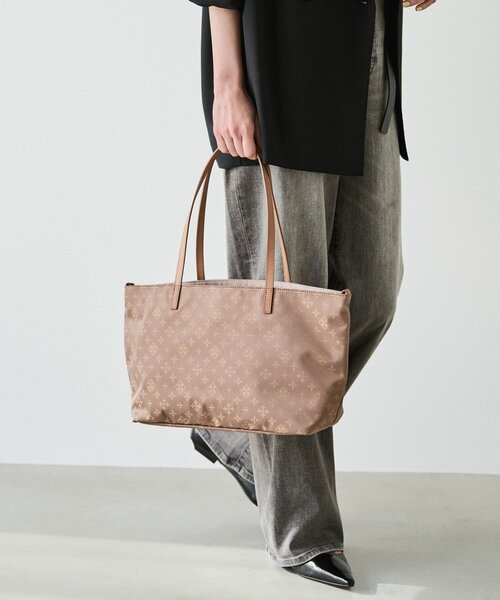 russet（ラシット）の「ナイロンジャガードセパレートトート（トートバッグ・レディース・ブラウン系その他/キナリ/モカ・FREE）」の16枚目の写真